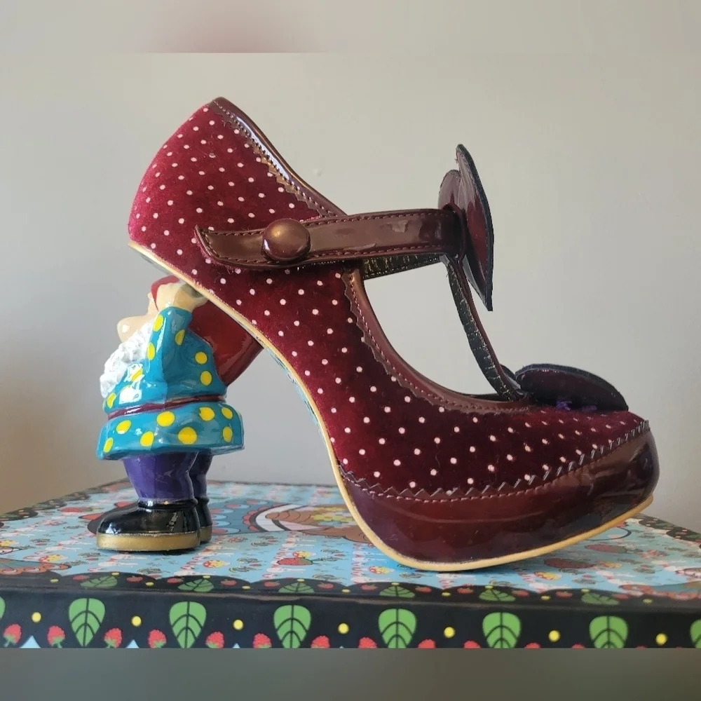 Irregular Choice Chukles Gnome Heels, VGUC, Size 36